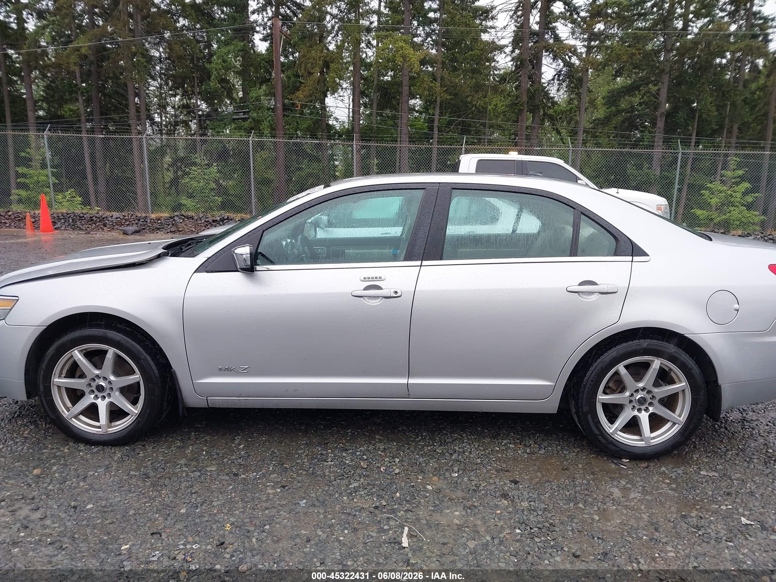 2009 Lincoln Mkz   Silver vin: 3LNHM28T99R605077