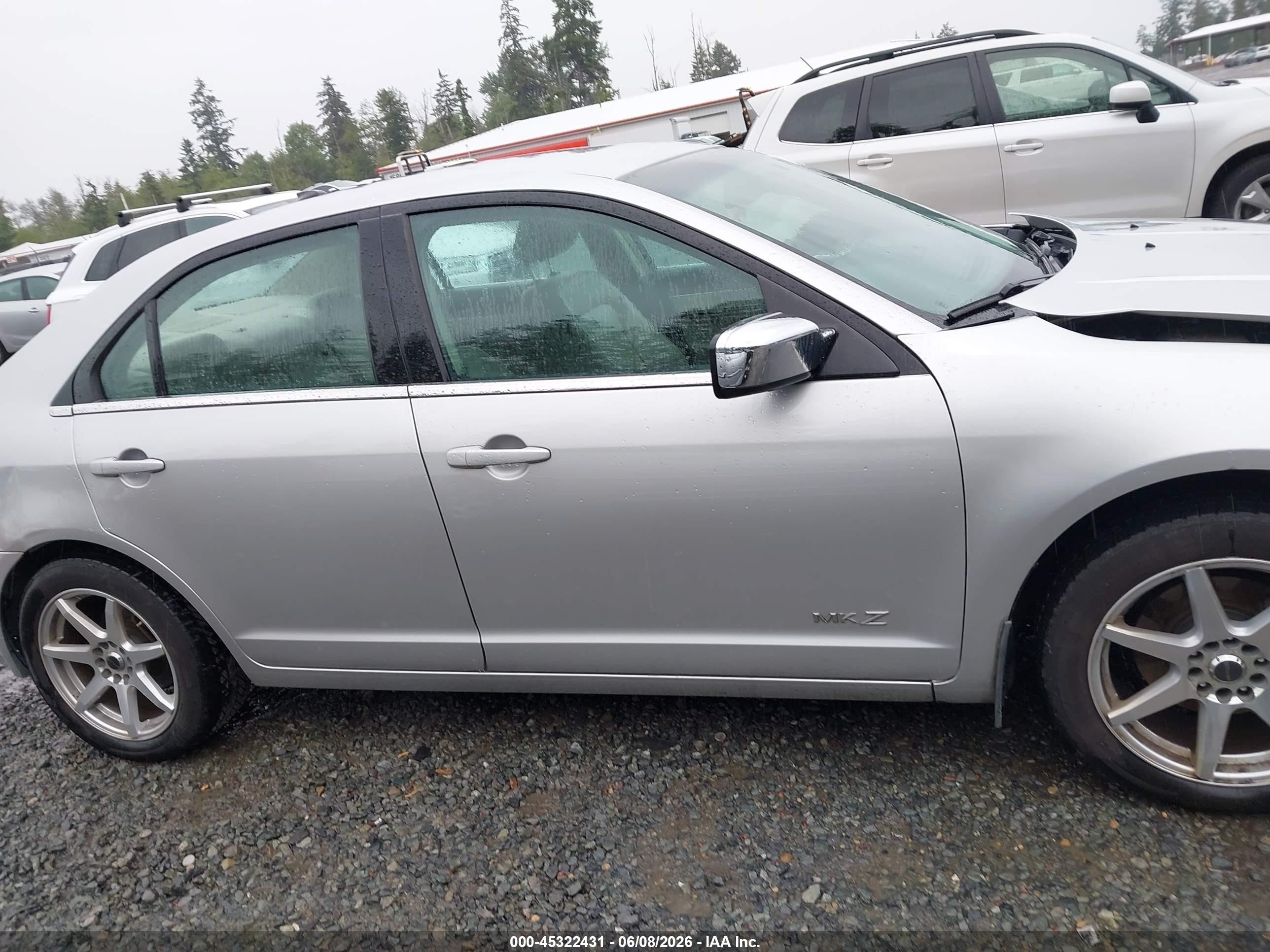 2009 Lincoln Mkz   Silver vin: 3LNHM28T99R605077