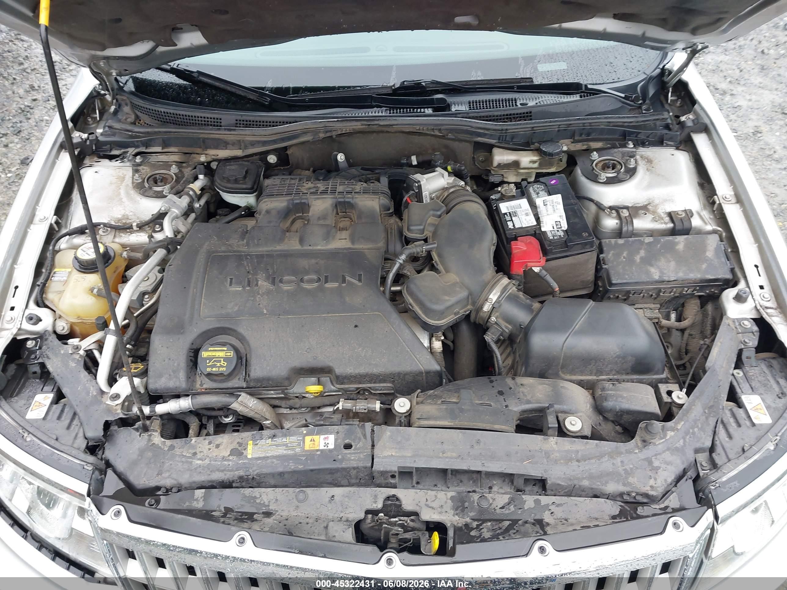 2009 Lincoln Mkz   Silver vin: 3LNHM28T99R605077