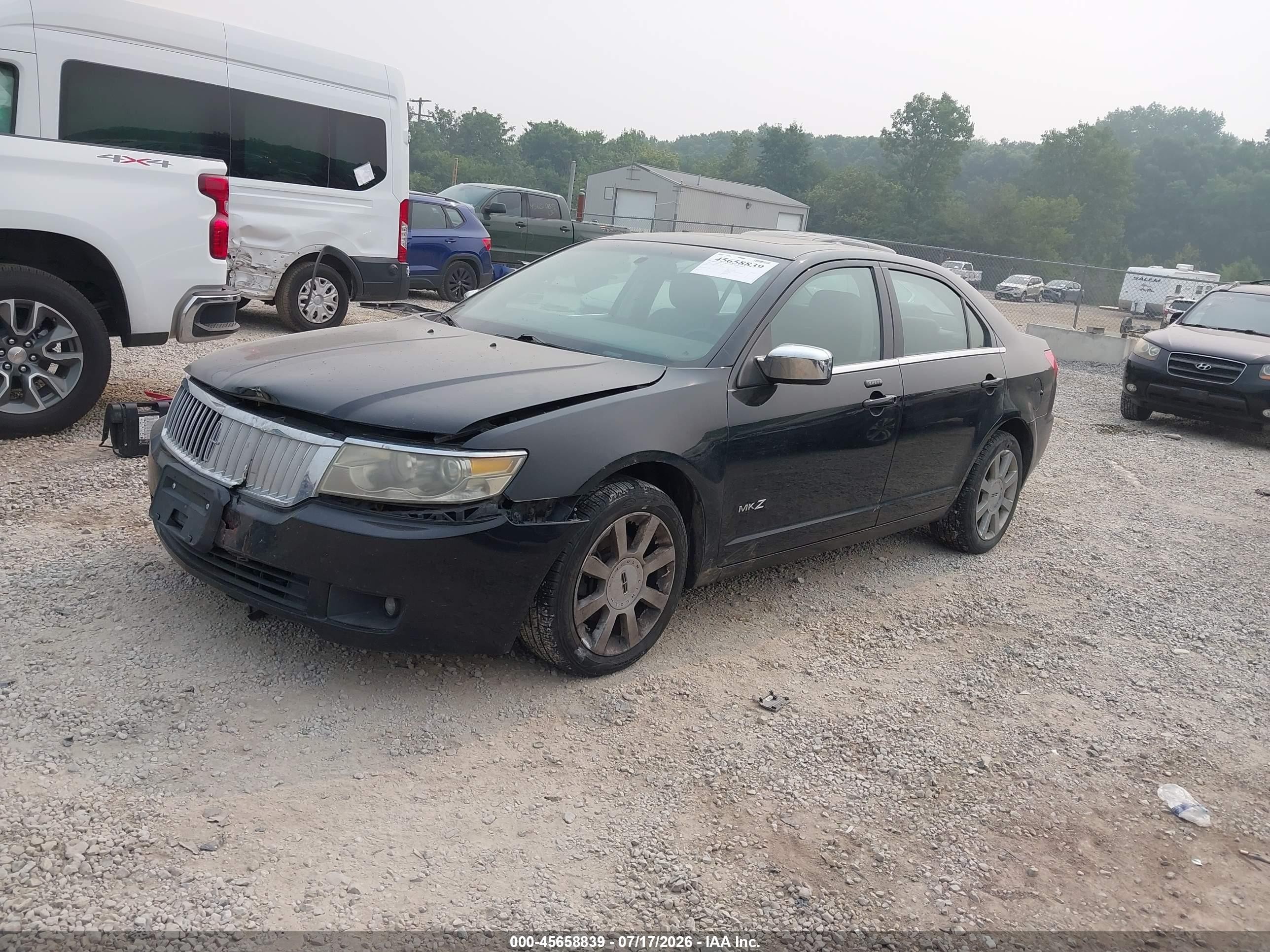 2008 Lincoln Mkz   Black vin: 3LNHM28TX8R613459