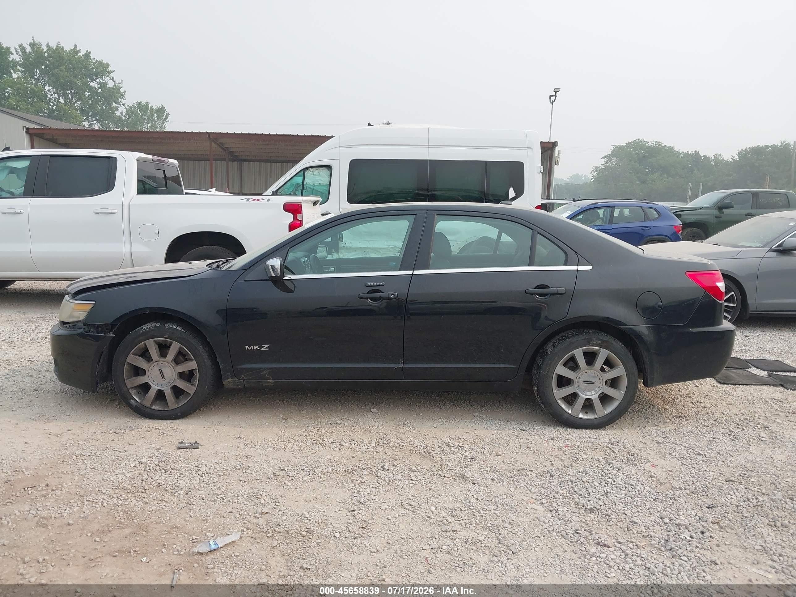 2008 Lincoln Mkz   Black vin: 3LNHM28TX8R613459