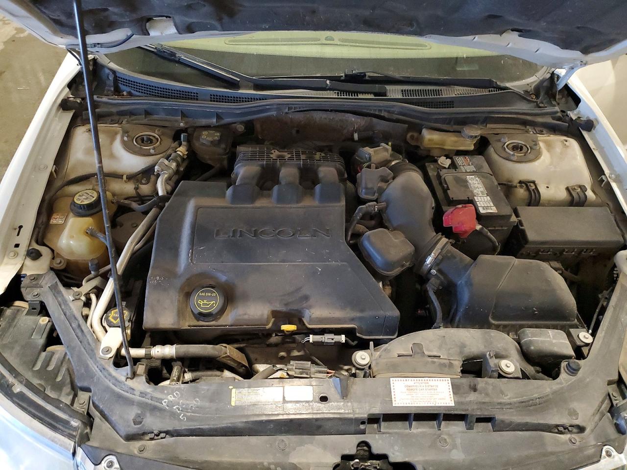 2008 Lincoln Mkz White vin: 3LNHM28TX8R618645