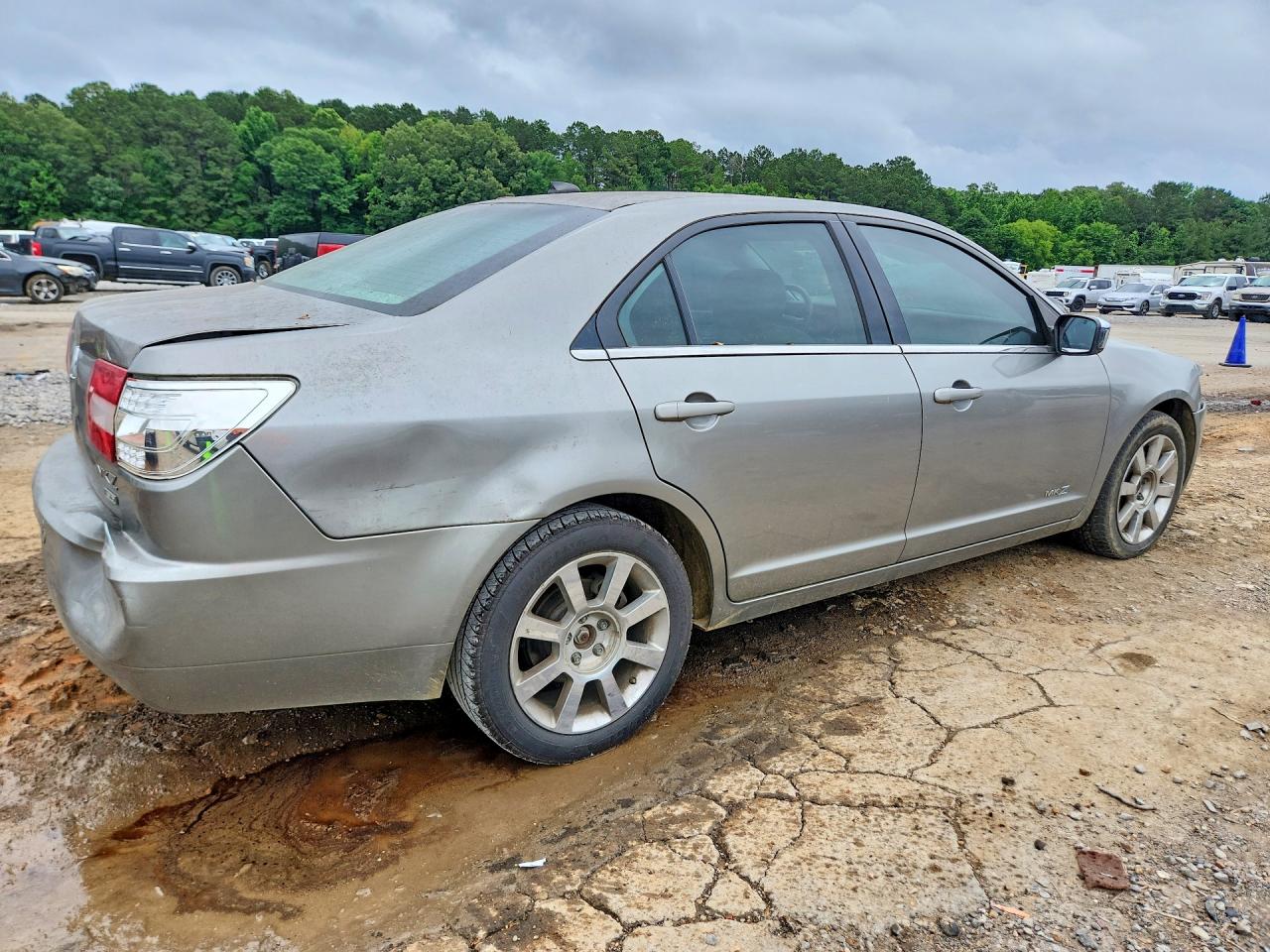 2008 Lincoln Mkz Silver vin: 3LNHM28TX8R622260
