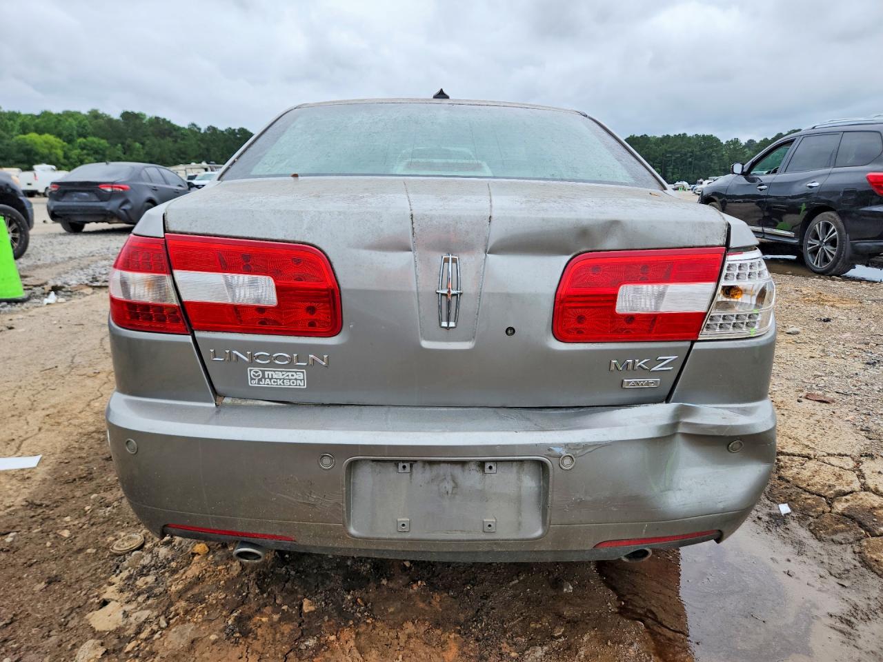 2008 Lincoln Mkz Silver vin: 3LNHM28TX8R622260
