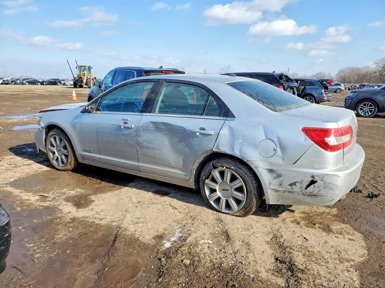 2009 Lincoln Mkz Silver vin: 3LNHM28TX9R606710