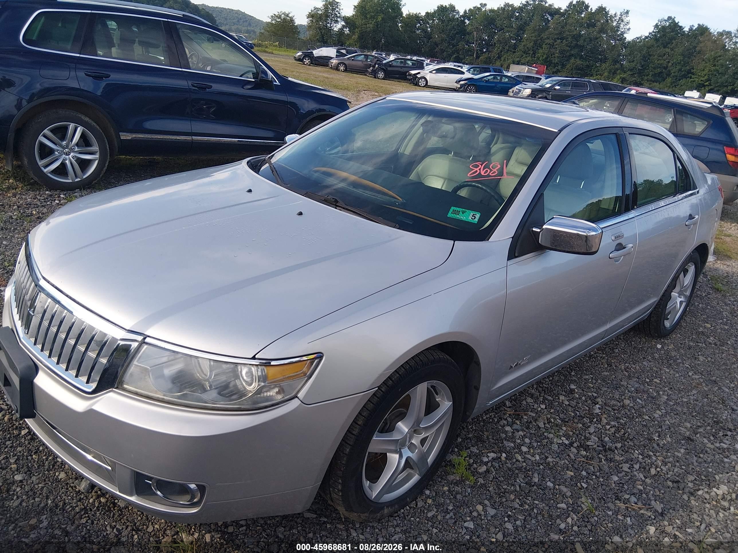 2009 Lincoln Mkz Silver vin: 3LNHM28TX9R627654