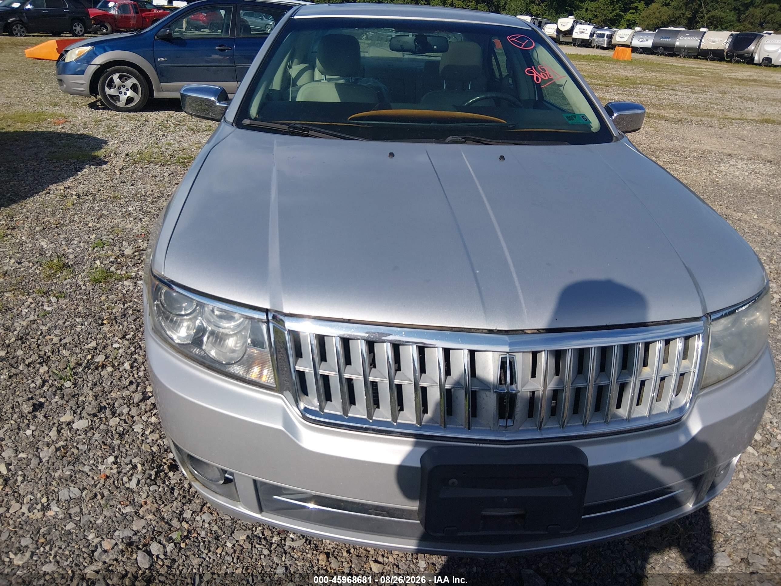 2009 Lincoln Mkz Silver vin: 3LNHM28TX9R627654