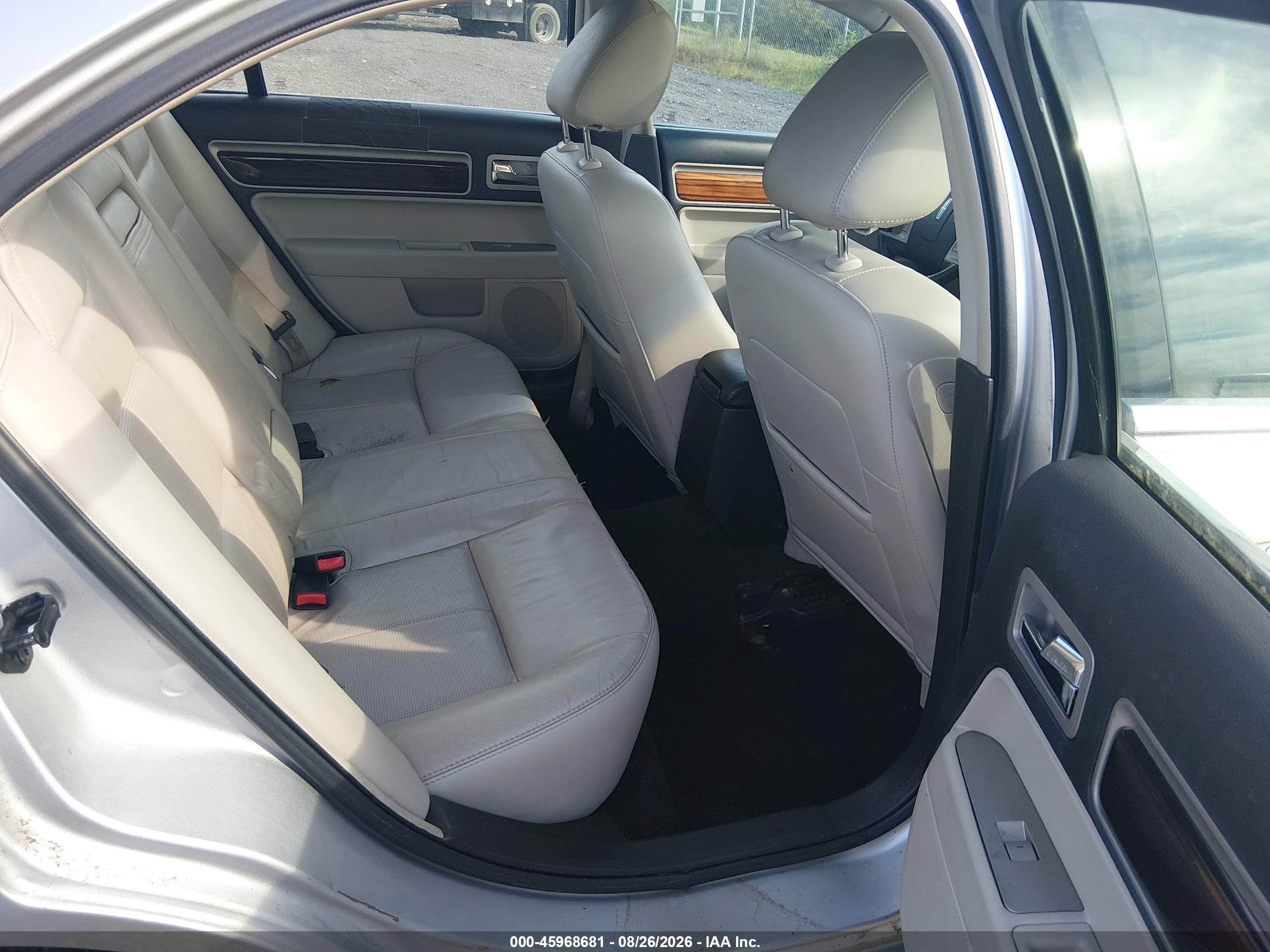 2009 Lincoln Mkz Silver vin: 3LNHM28TX9R627654