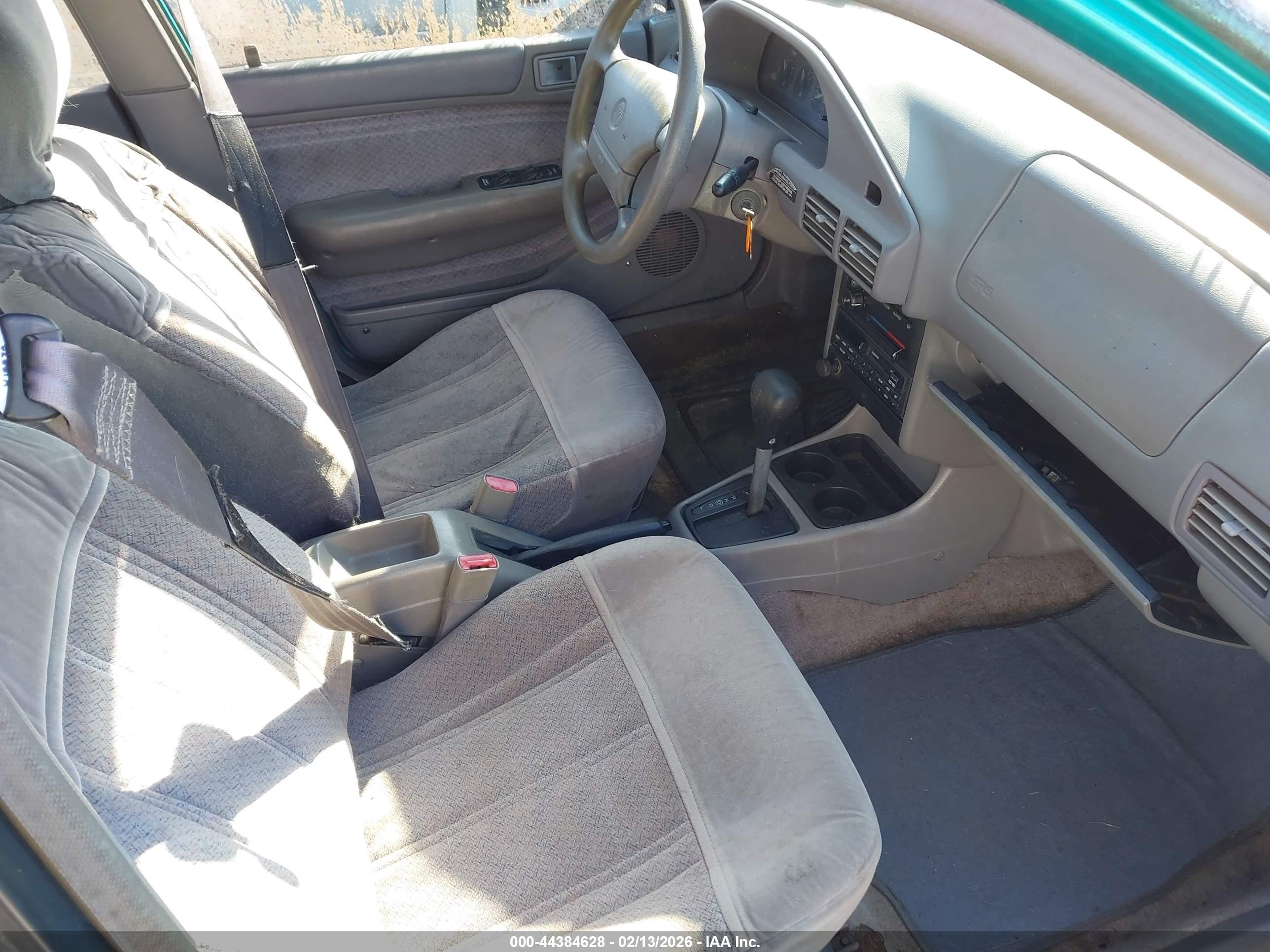 1995 Mercury Tracer Trio Teal vin: 3MASM10J5SR617487