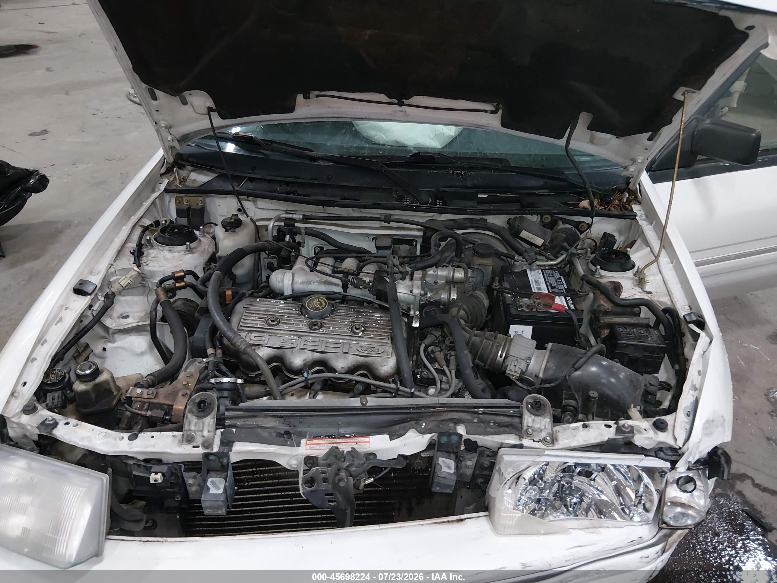 1995 Mercury Tracer Trio Белый vin: 3MASM10J5SR644298