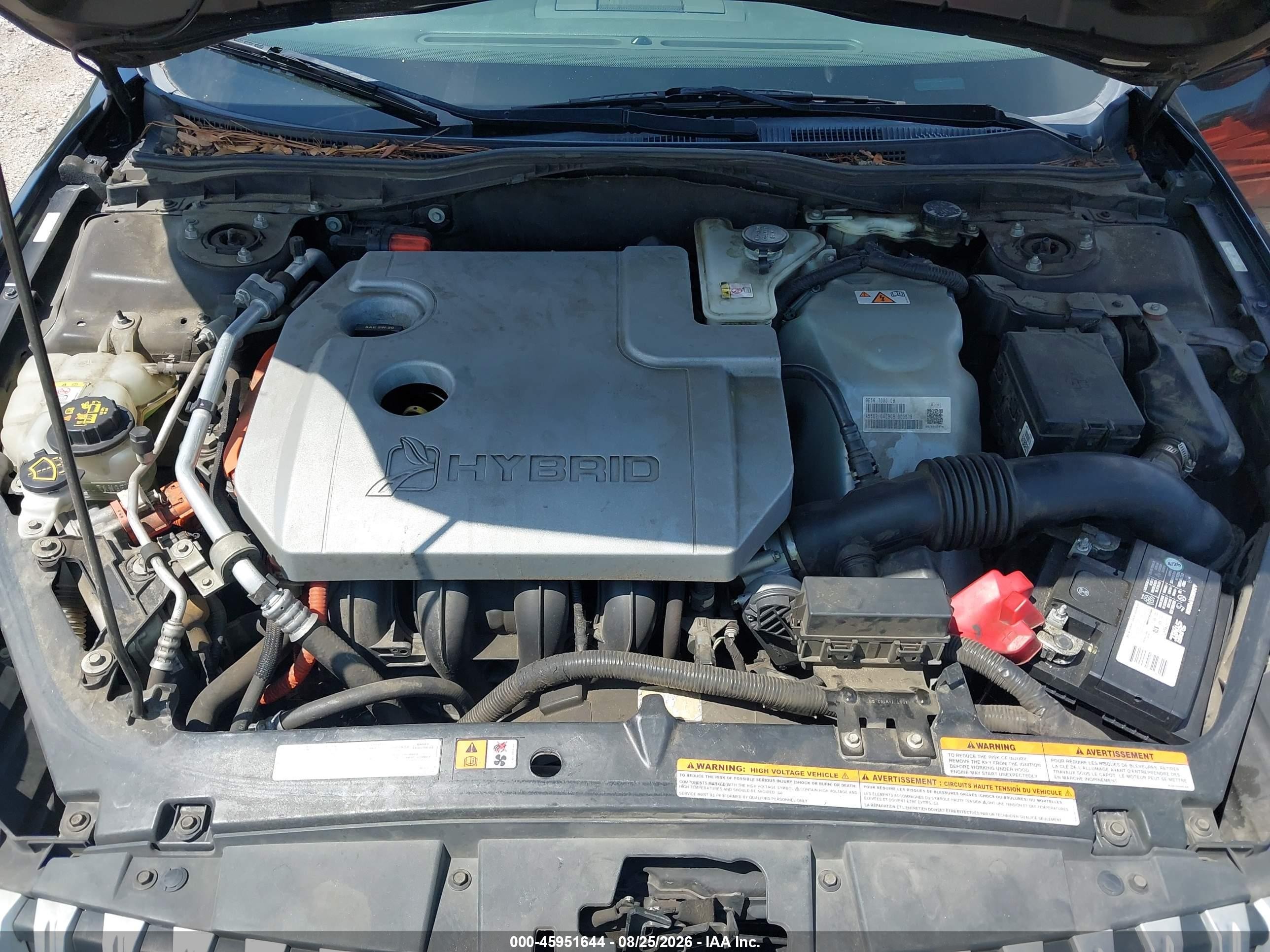 2010 Mercury Milan Hybrid Black vin: 3MEDM0L33AR628100