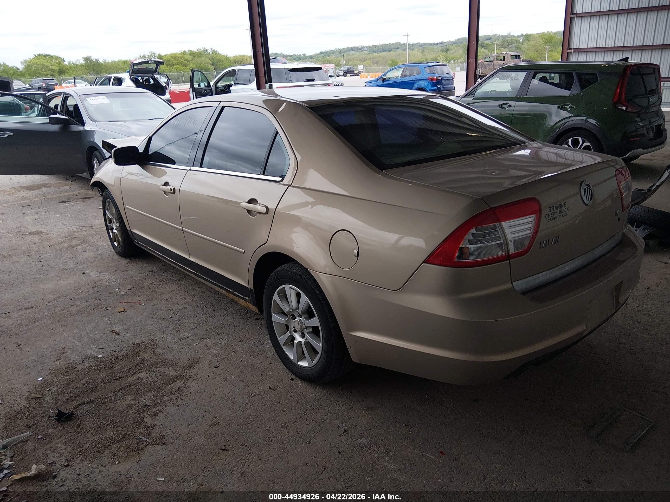 2006 Mercury Milan V6 Tan vin: 3MEFM07116R616200