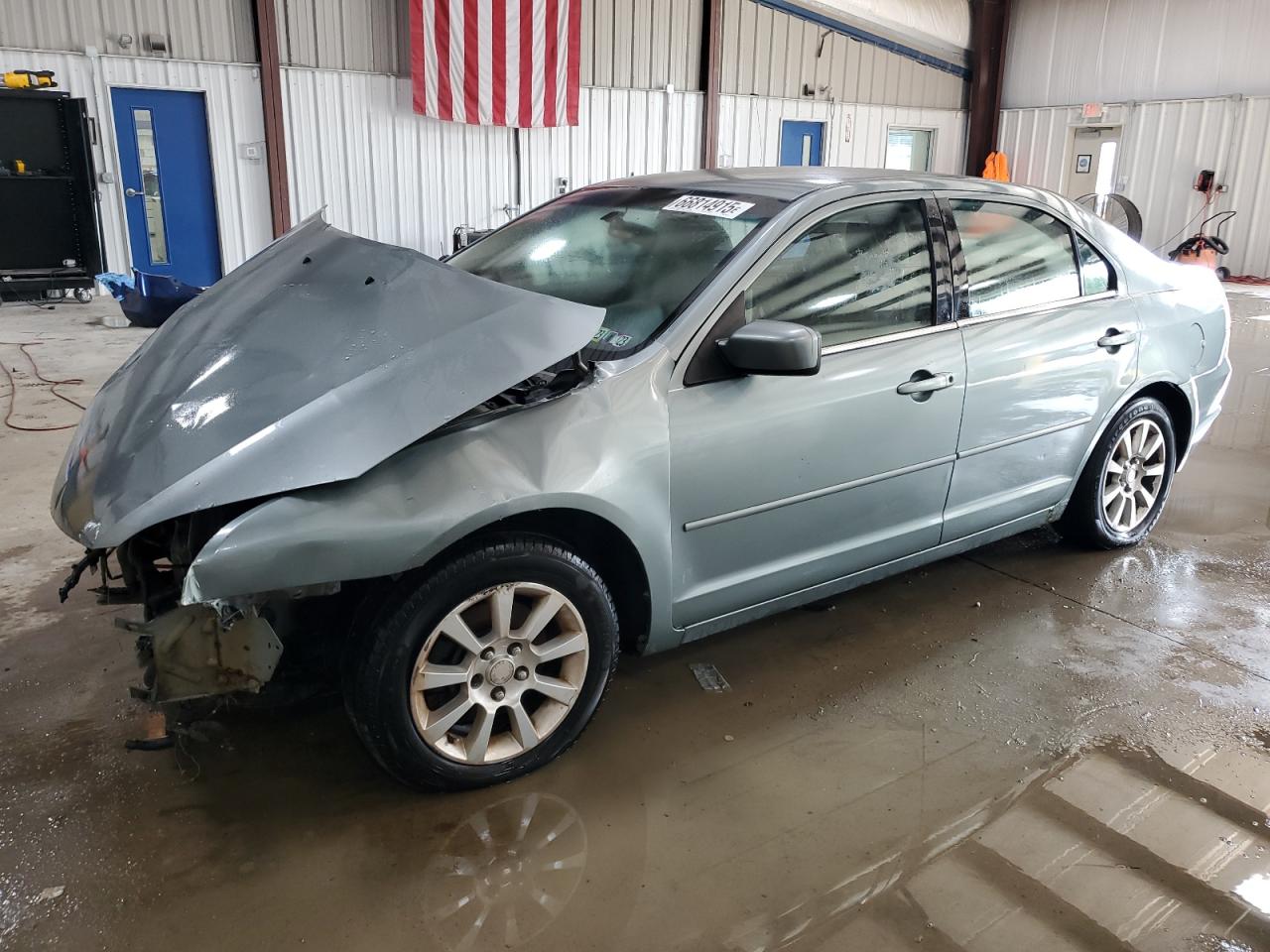 2006 Mercury Milan Blue vin: 3MEFM07186R647802