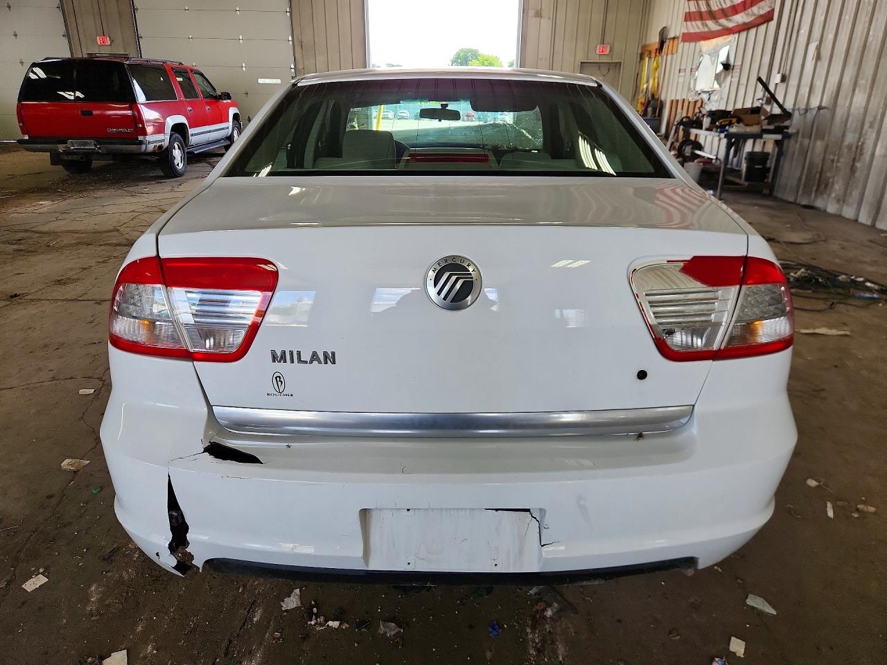 2006 Mercury Milan Белый vin: 3MEFM07Z06R612550