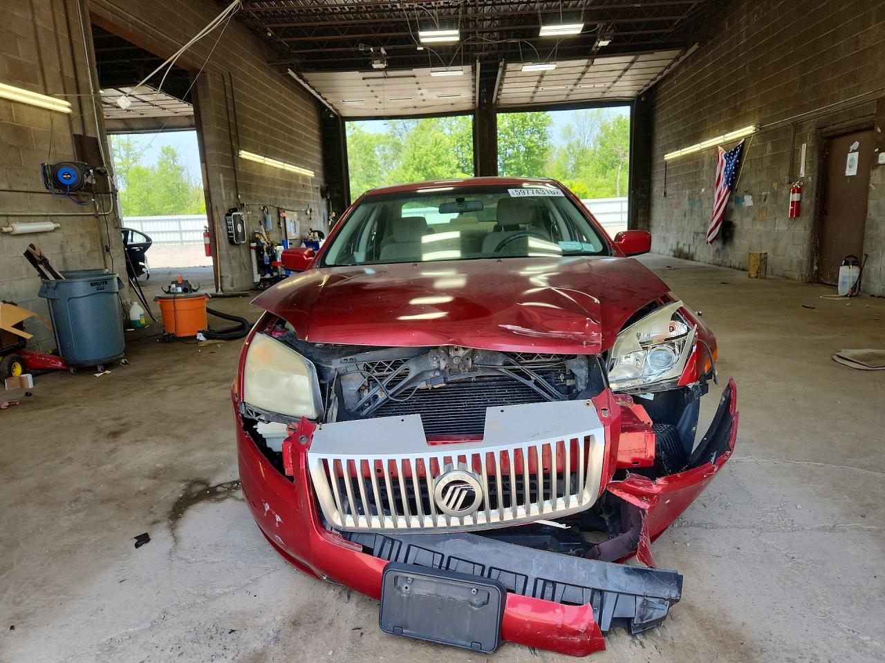 2006 Mercury Milan Бордовый vin: 3MEFM07Z46R632686