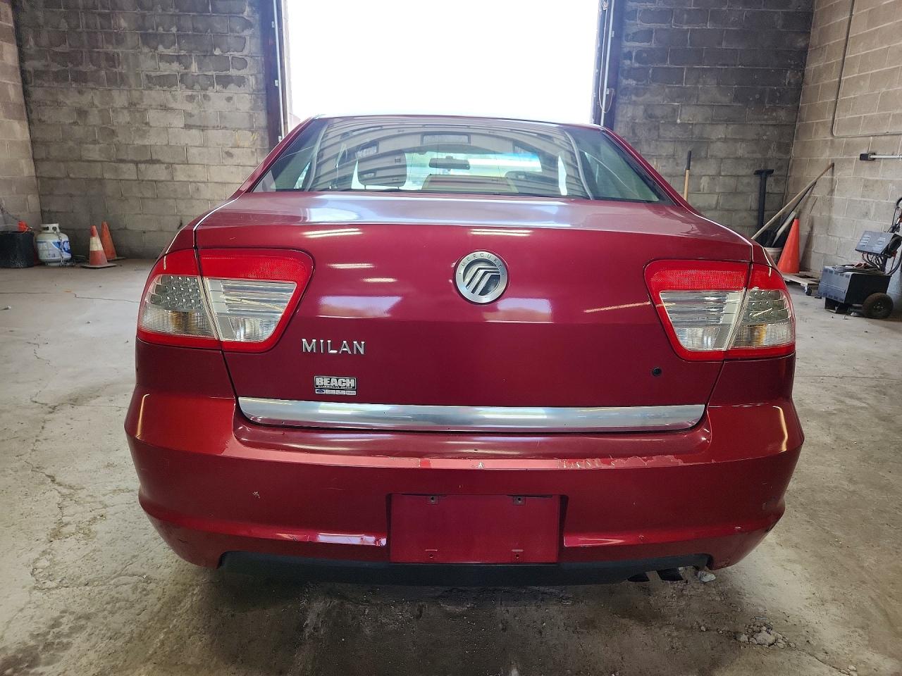 2006 Mercury Milan Бордовый vin: 3MEFM07Z46R632686