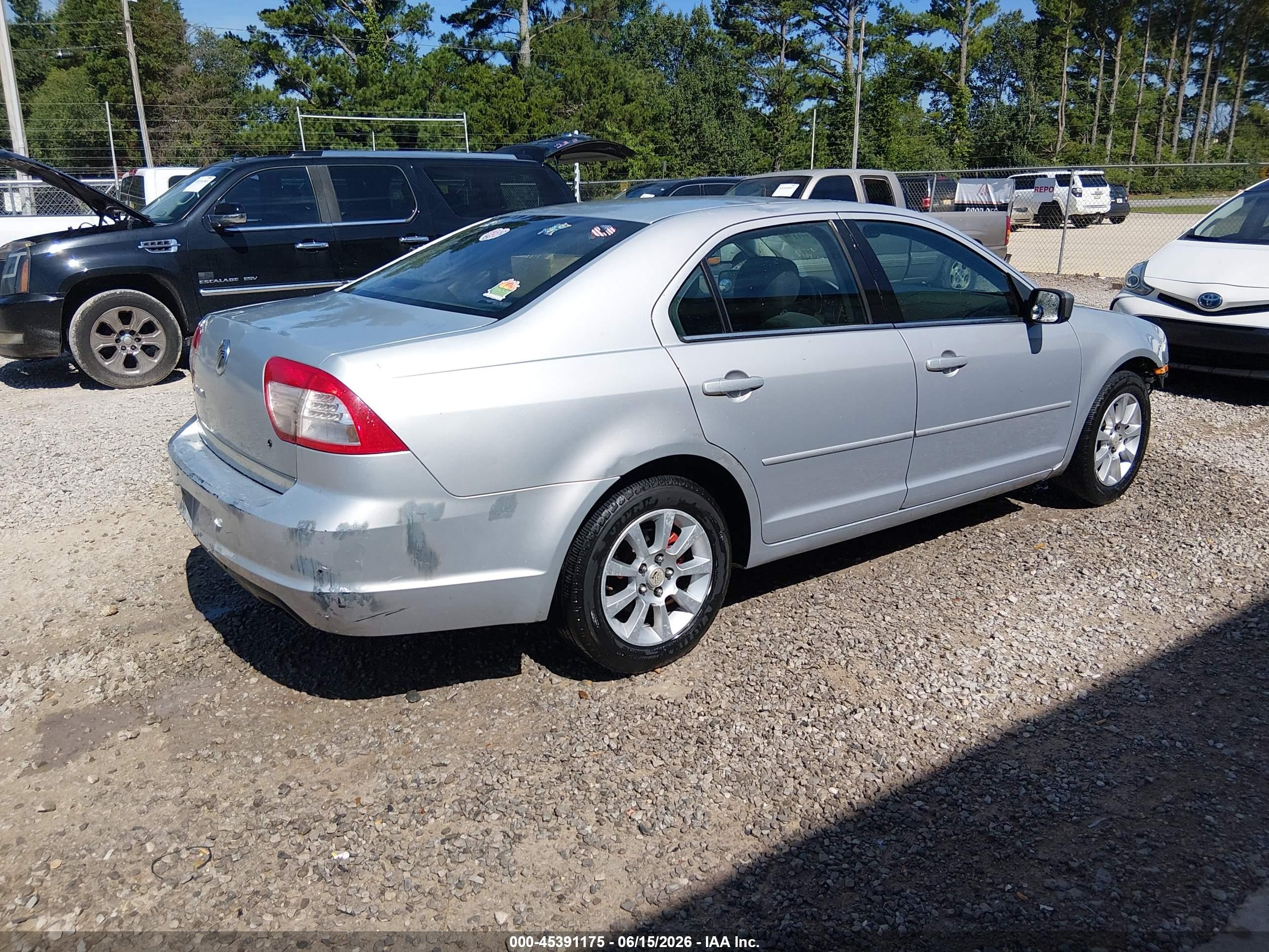 2006 Mercury Milan I4 Gray vin: 3MEFM07Z66R616506