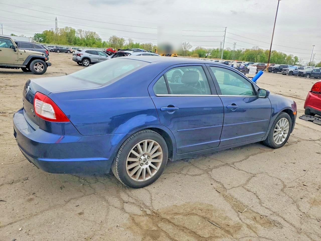 2006 Mercury Milan Premier Blue vin: 3MEFM08106R661188