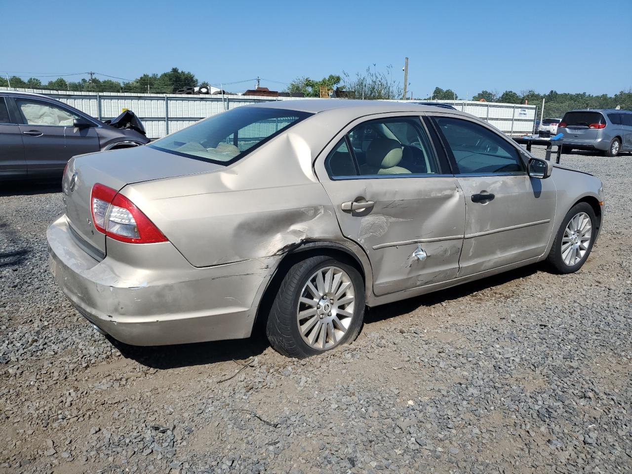 2006 Mercury Milan Tan vin: 3MEFM08126R637006