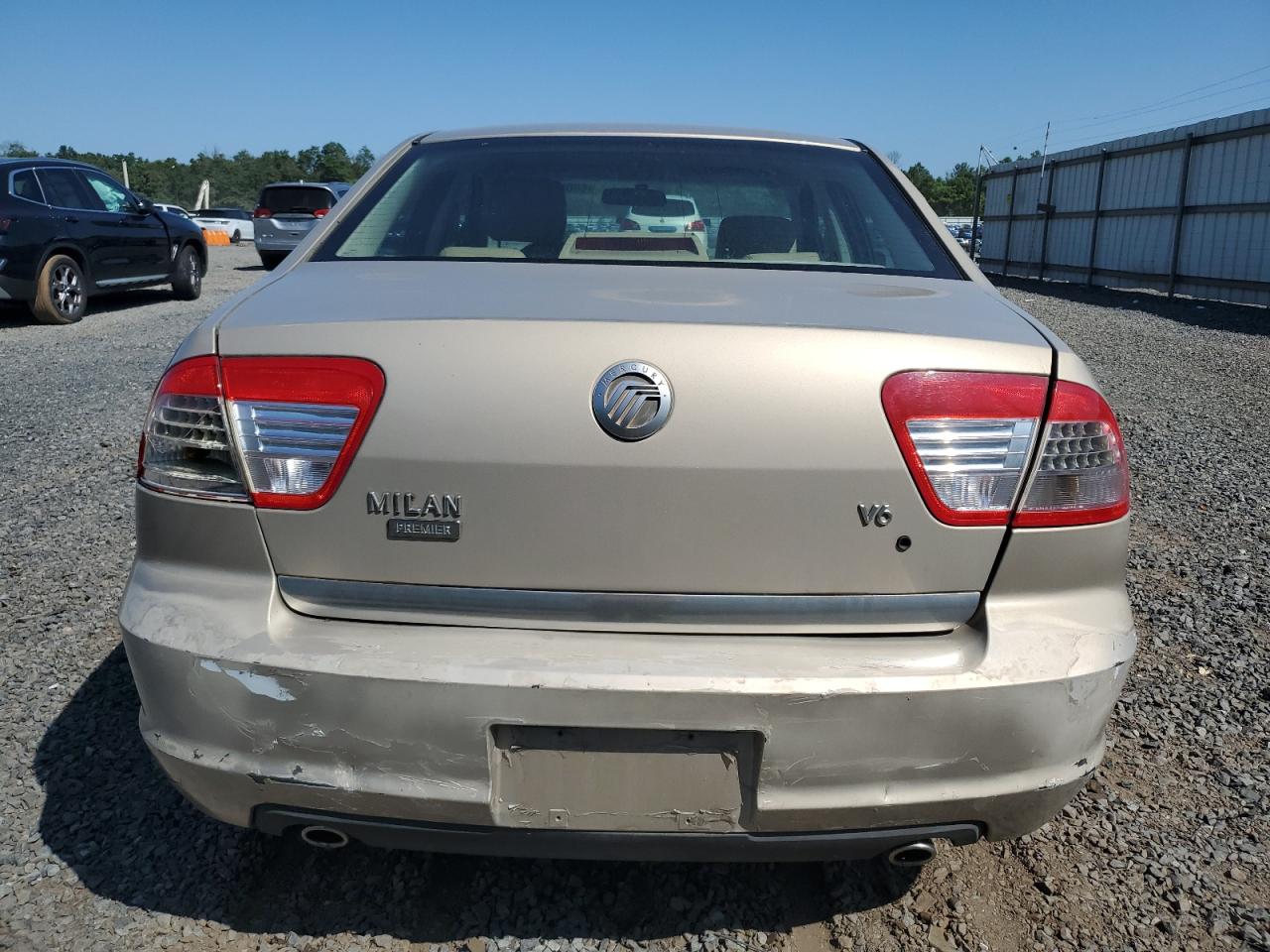 2006 Mercury Milan Tan vin: 3MEFM08126R637006