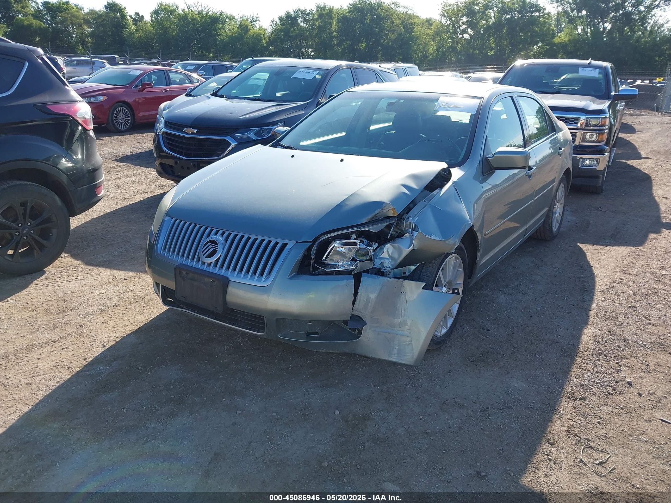 2006 Mercury Milan V6 Premier Green vin: 3MEFM08156R638473