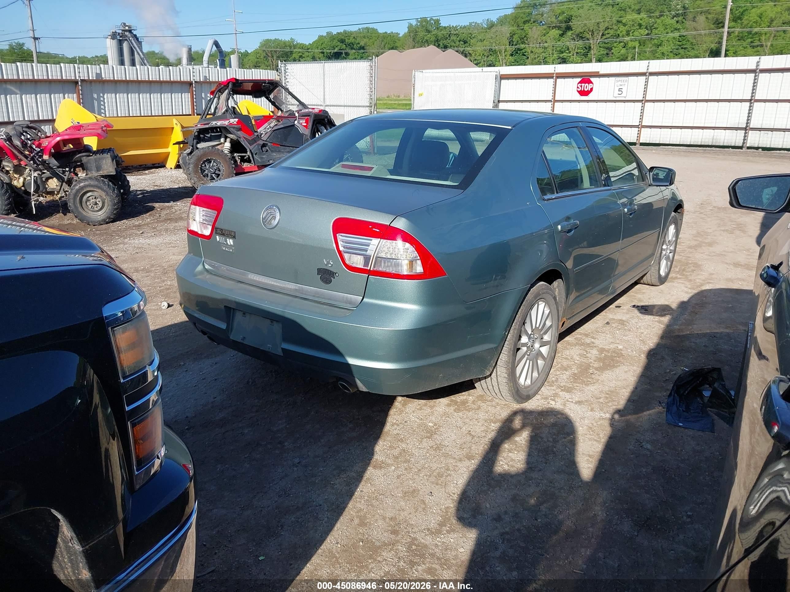 2006 Mercury Milan V6 Premier Green vin: 3MEFM08156R638473