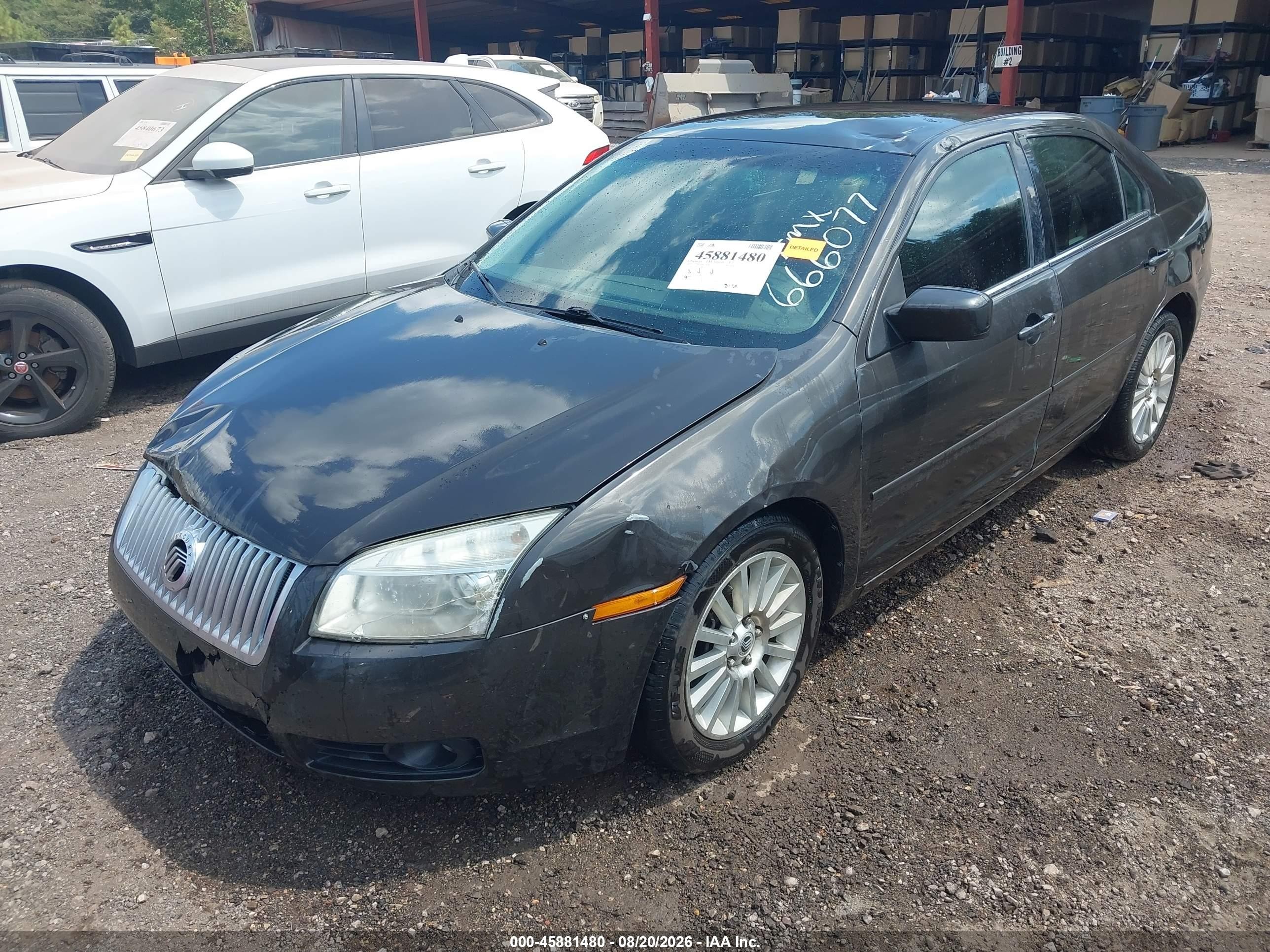 2006 Mercury Milan V6 Premier Black vin: 3MEFM08156R666077