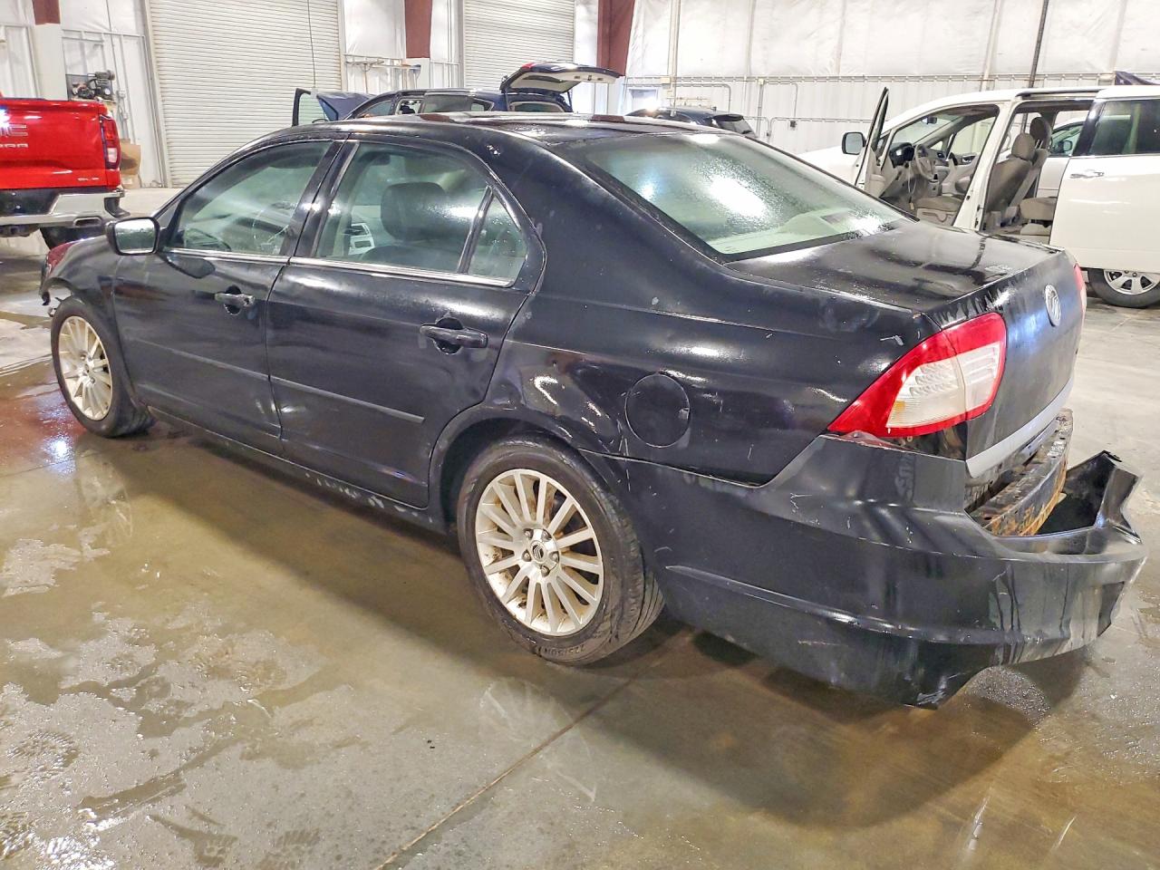 2006 Mercury Milan Premier Black vin: 3MEFM08176R638507