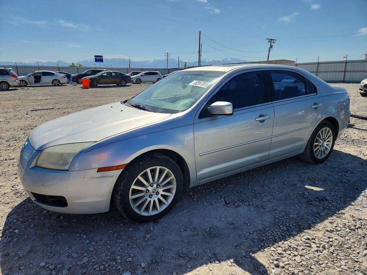 2006 Mercury Milan Premier Silver vin: 3MEFM08186R601563