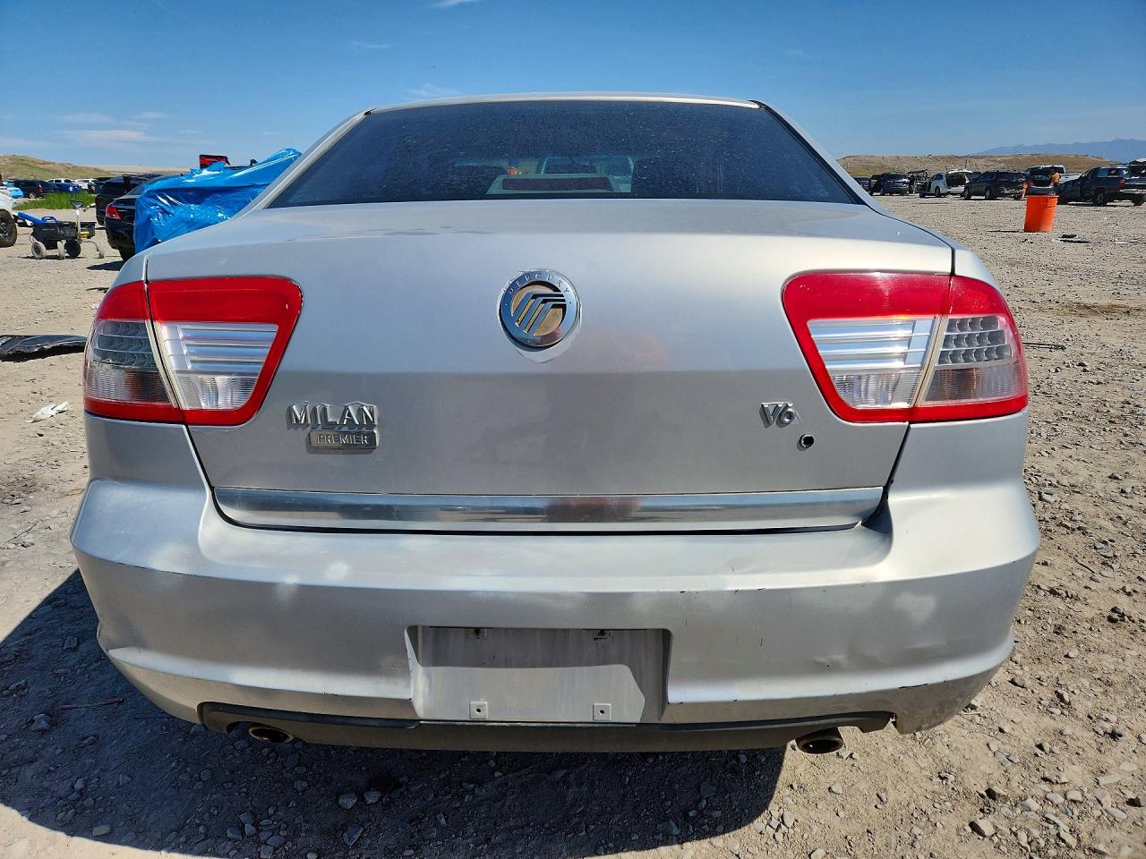 2006 Mercury Milan Premier Silver vin: 3MEFM08186R601563