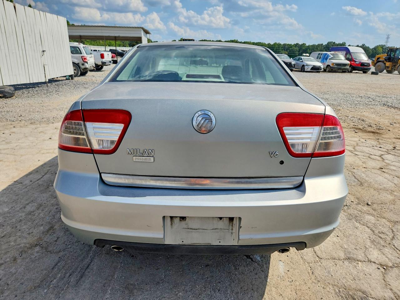2006 Mercury Milan Premier Silver vin: 3MEFM08186R612255