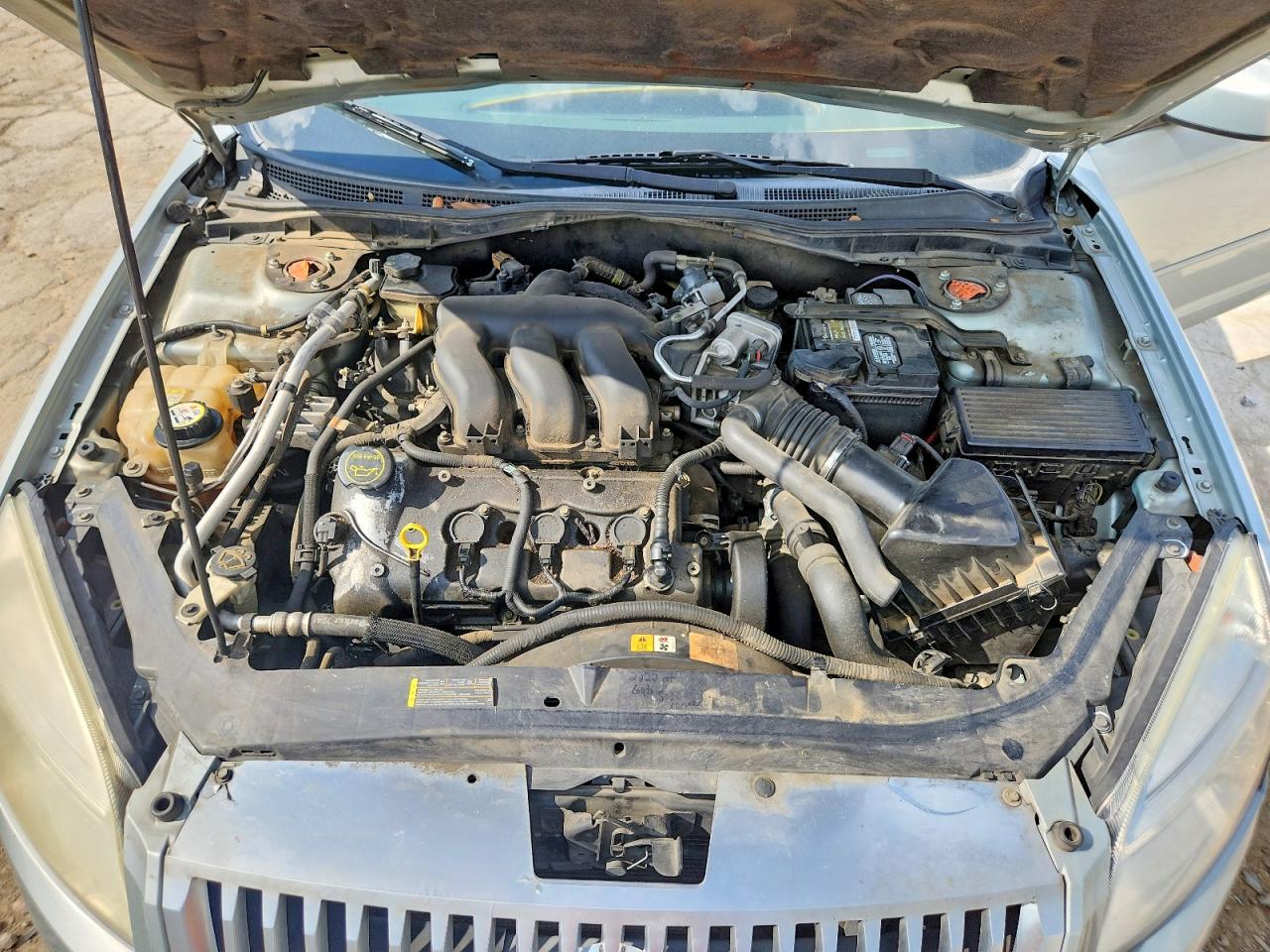 2006 Mercury Milan Premier Silver vin: 3MEFM08186R612255