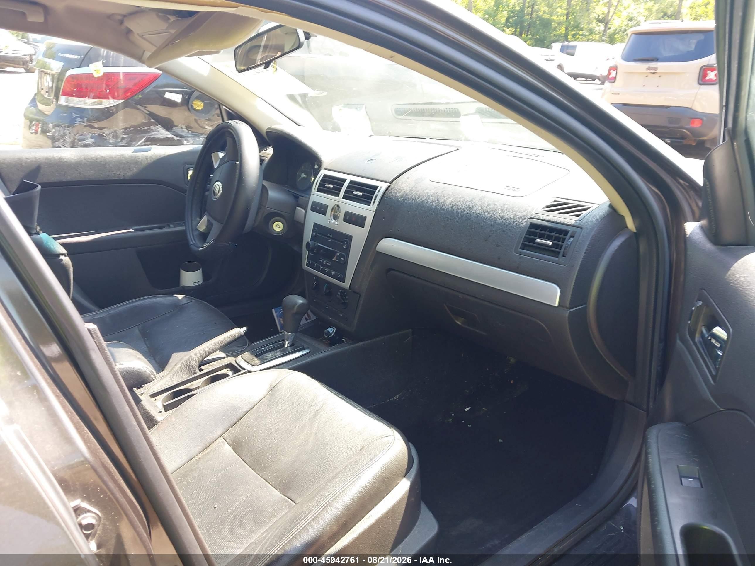 2006 Mercury Milan V6 Premier Gray vin: 3MEFM08186R614720