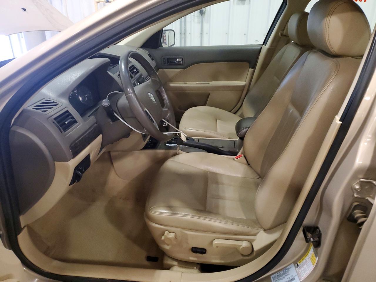 2006 Mercury Milan Premier Tan vin: 3MEFM081X6R614783