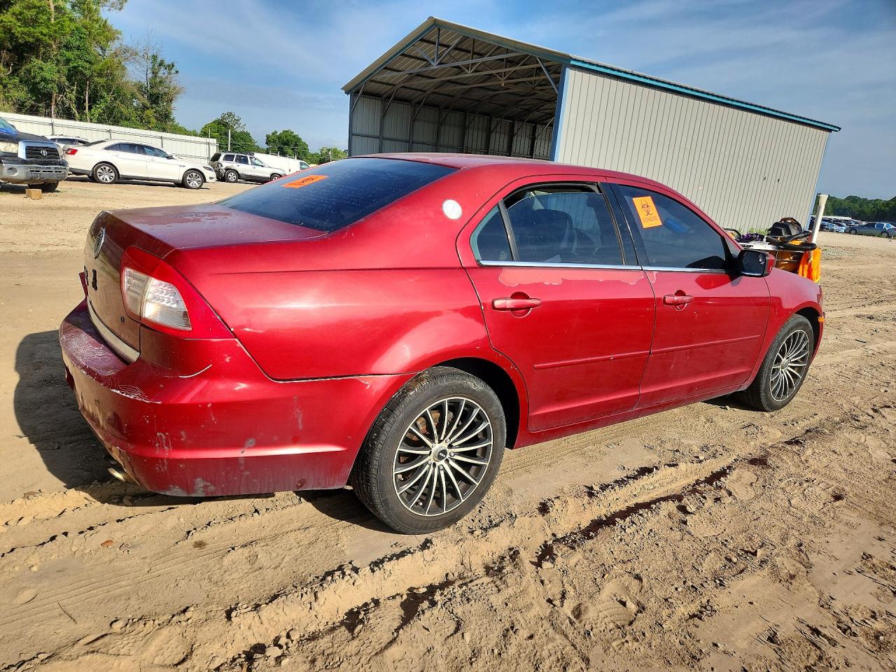 2006 Mercury Milan Premier Red vin: 3MEFM08Z06R630996