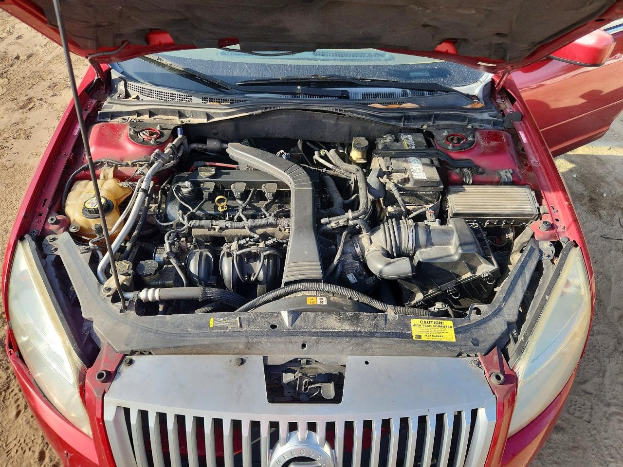2006 Mercury Milan Premier Red vin: 3MEFM08Z06R630996