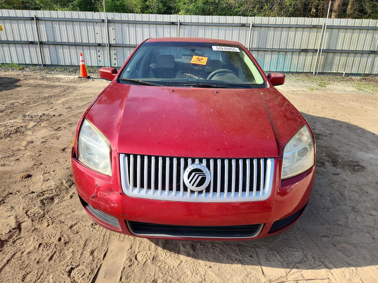 2006 Mercury Milan Premier Red vin: 3MEFM08Z06R630996