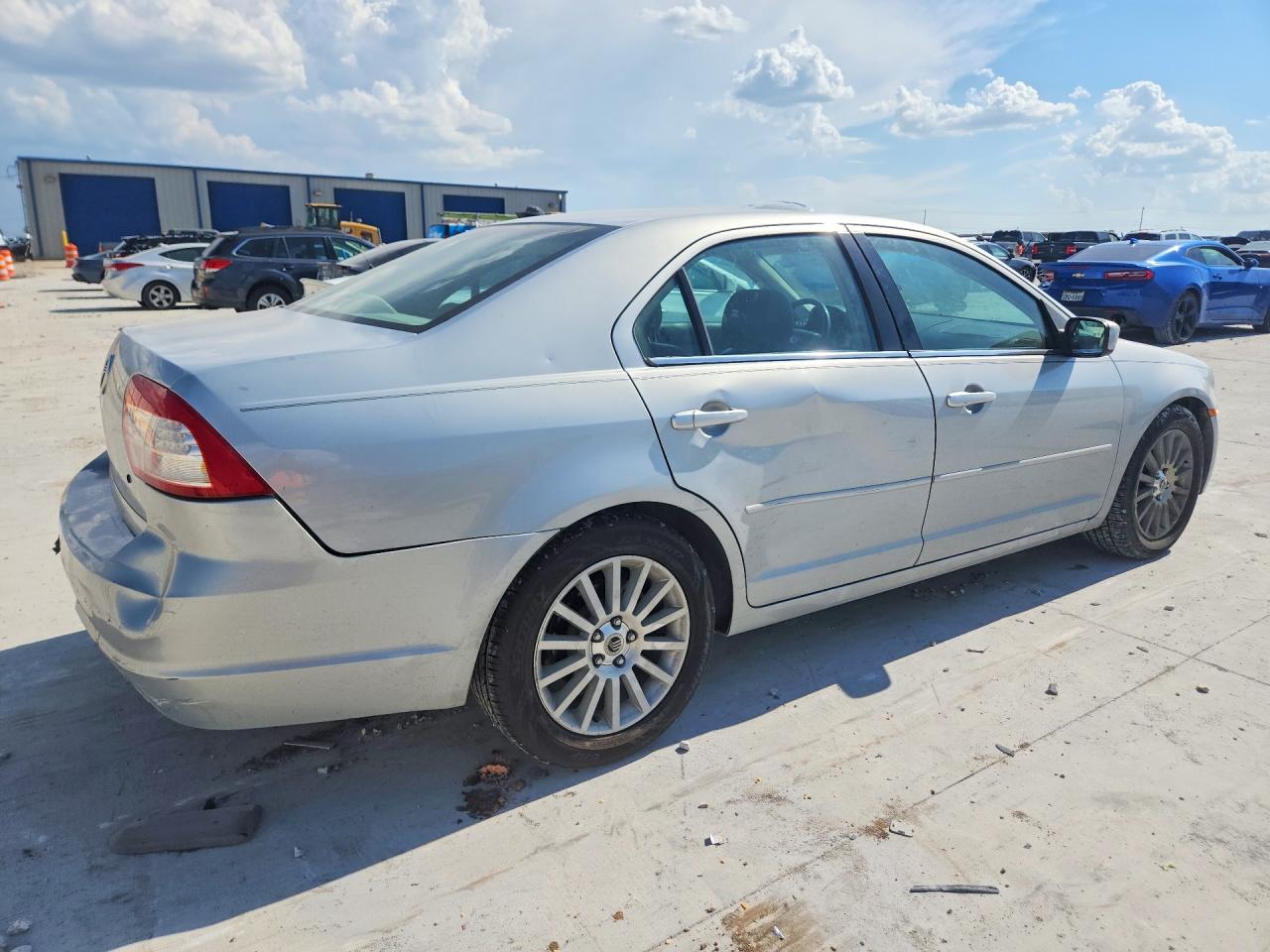 2006 Mercury Milan Premier Silver vin: 3MEFM08Z66R638486