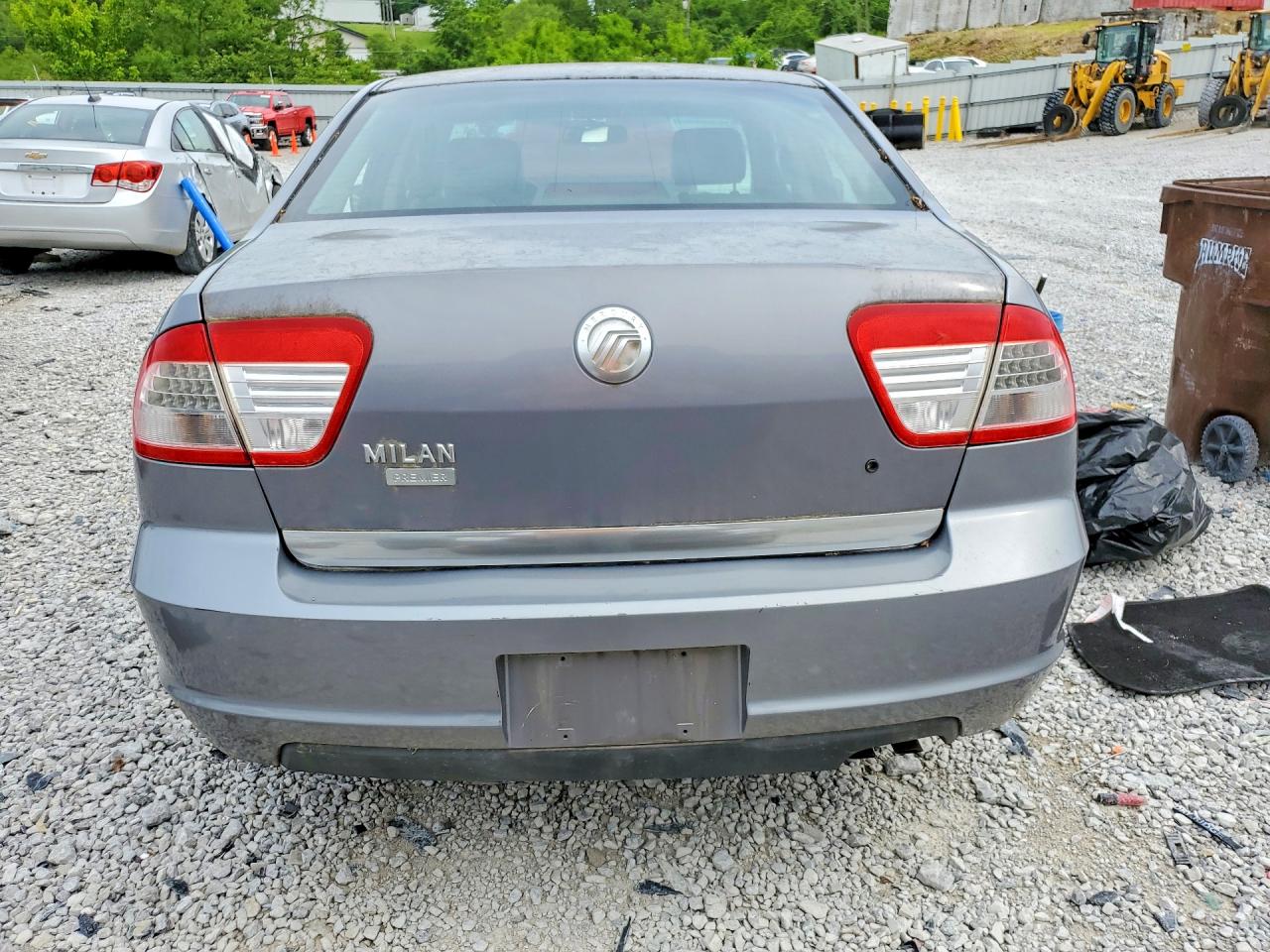 2006 Mercury Milan Premier Gray vin: 3MEFM08Z86R662675