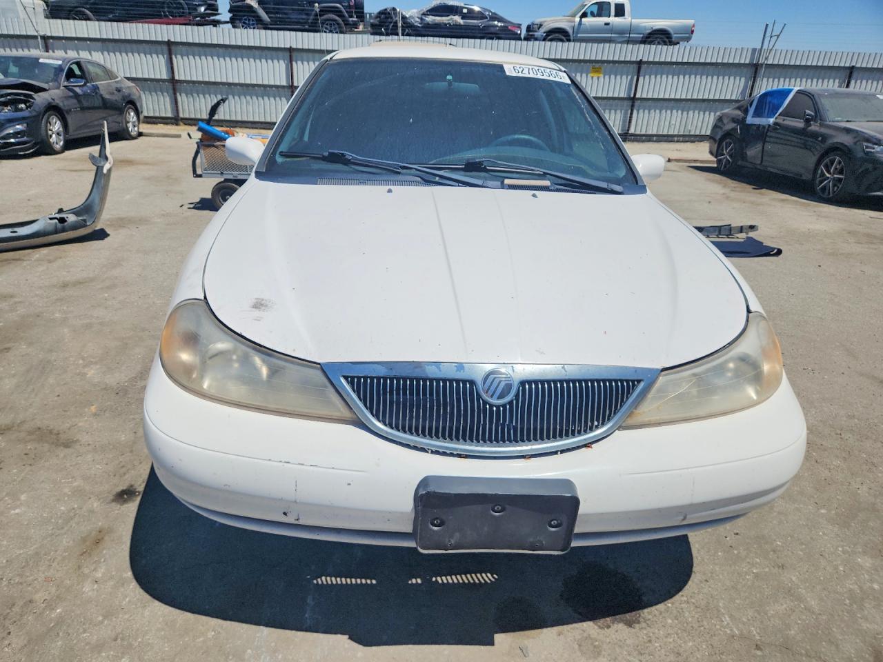 2000 Mercury Mystique Gs White vin: 3MEFM6532YM603527