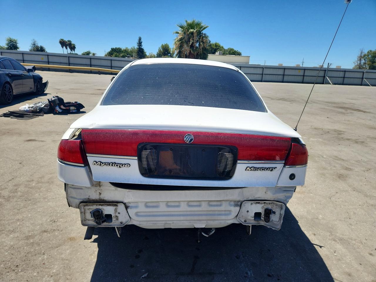 2000 Mercury Mystique Gs White vin: 3MEFM6532YM603527