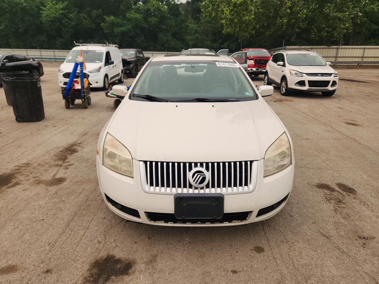 2008 Mercury Milan Premier White vin: 3MEHM02128R617231