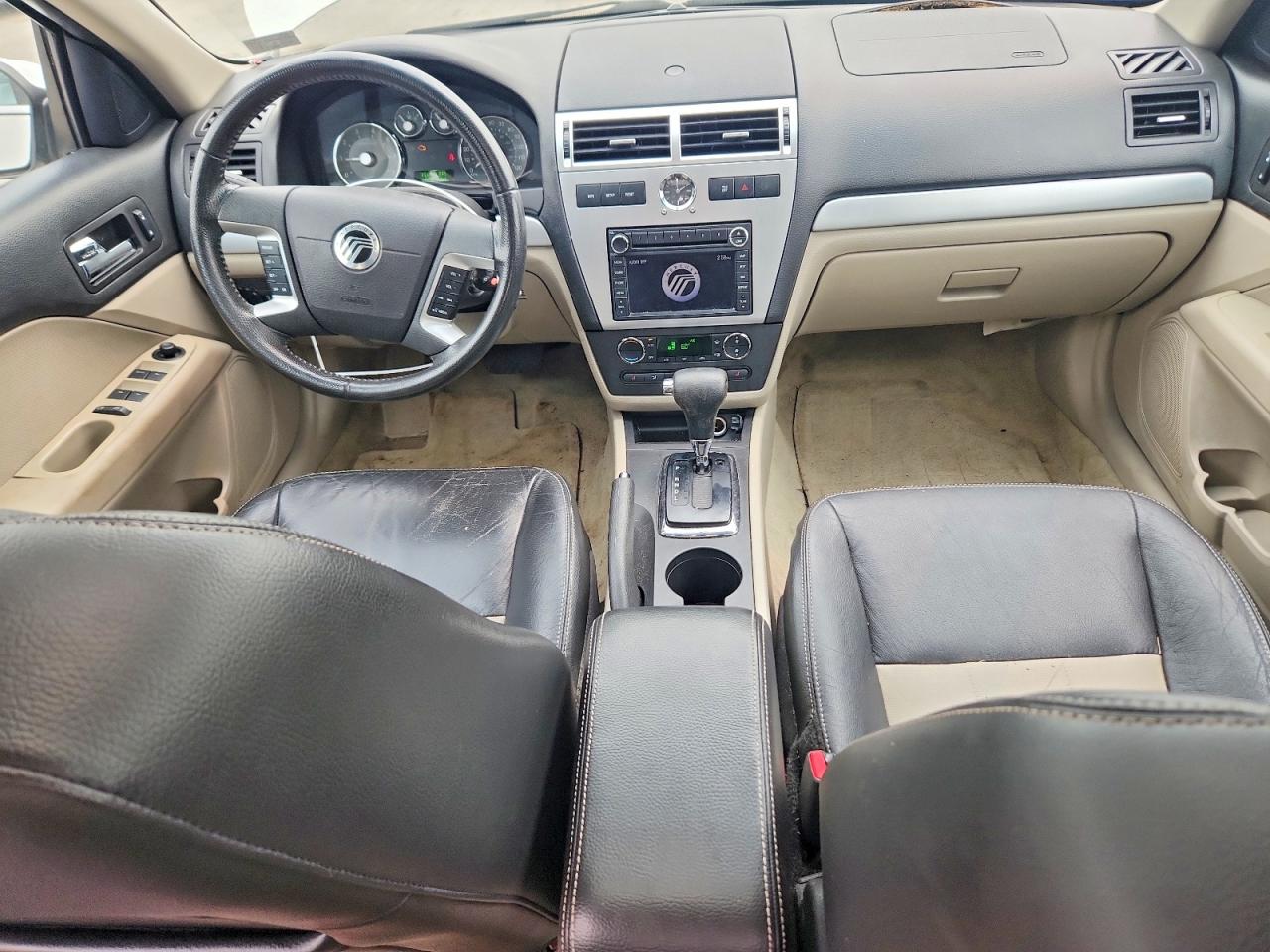 2008 Mercury Milan Premier White vin: 3MEHM02128R617231