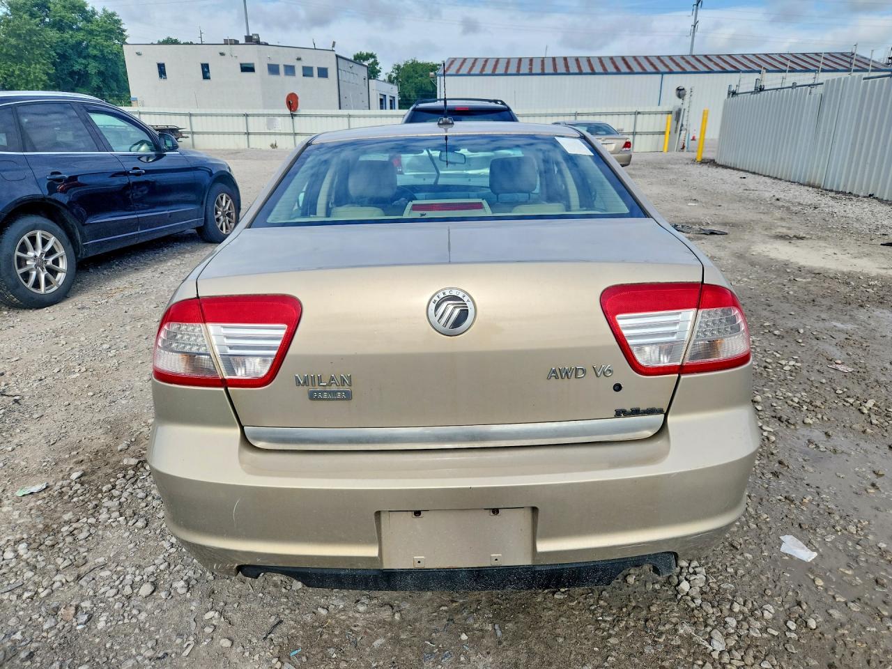 2008 Mercury Milan Premier Tan vin: 3MEHM02128R624003