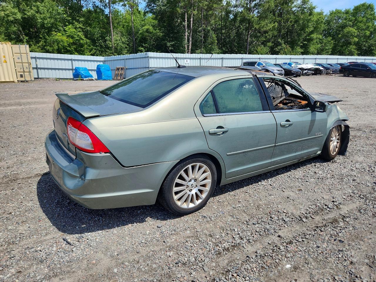 2008 Mercury Milan Turquoise vin: 3MEHM02188R659998
