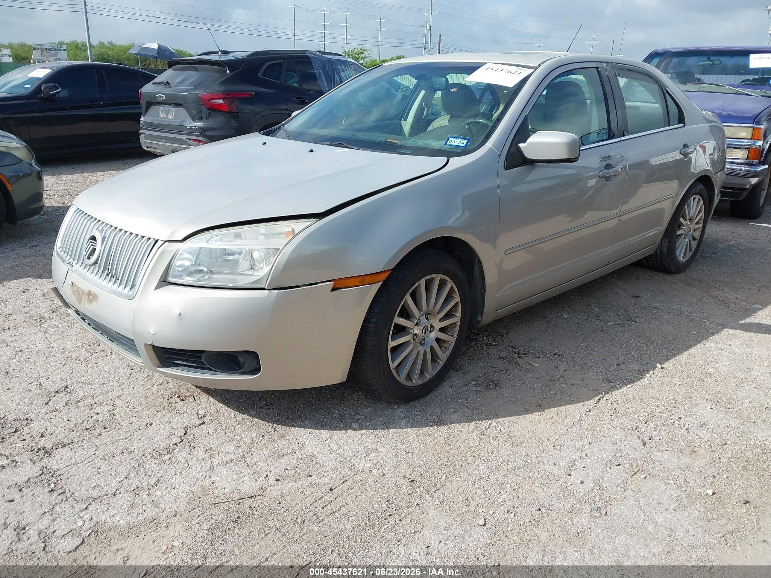 2009 Mercury Milan V6 Premier Beige vin: 3MEHM02199R629801