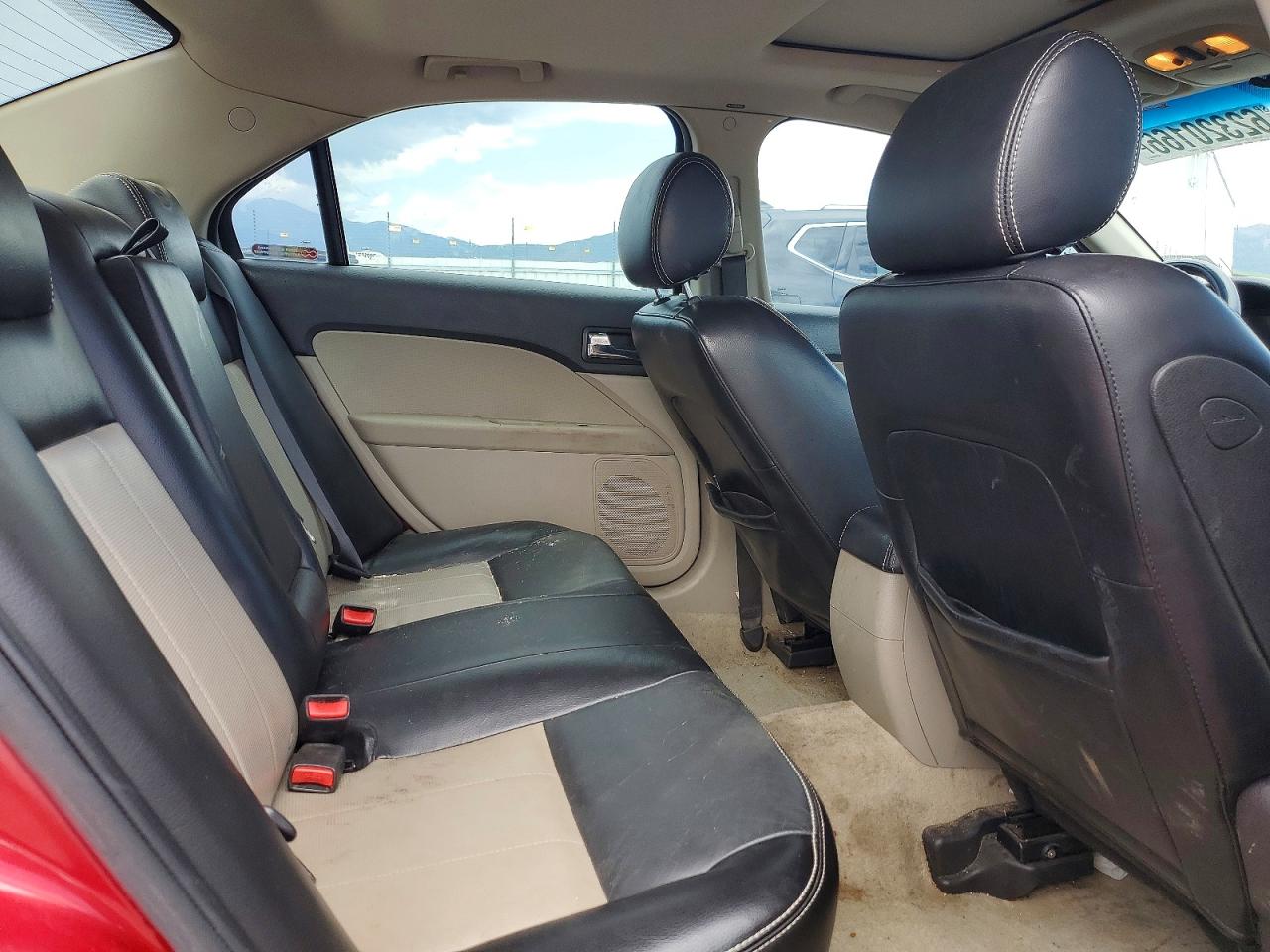 2007 Mercury Milan Premier Red vin: 3MEHM021X7R628878