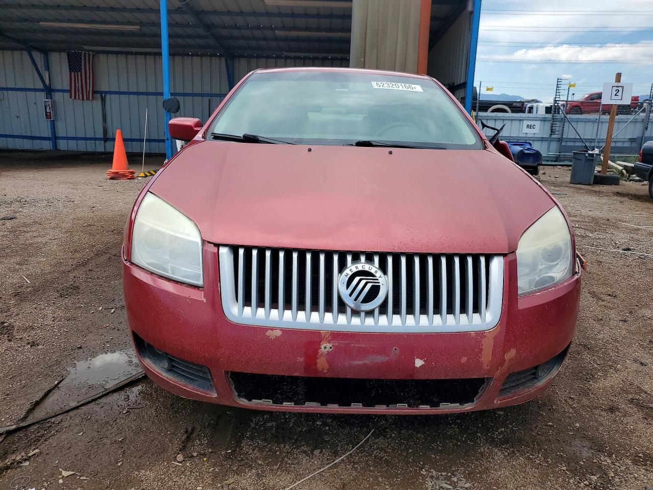 2007 Mercury Milan Premier Red vin: 3MEHM021X7R628878
