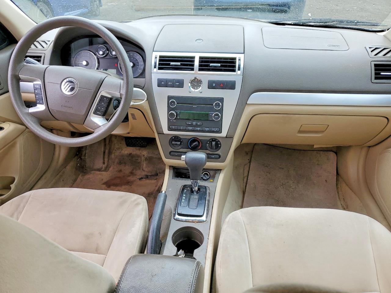 2008 Mercury Milan Beige vin: 3MEHM07128R620753