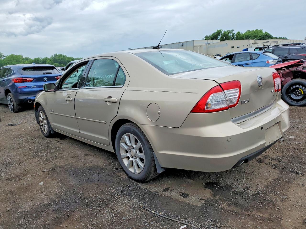 2008 Mercury Milan Beige vin: 3MEHM07128R620753
